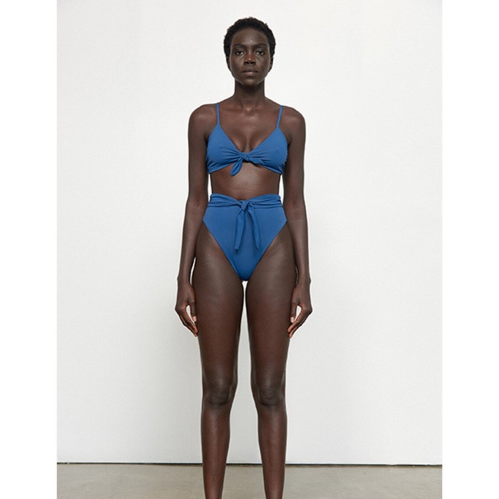 Mara Hoffman Blue Bikini bottoms